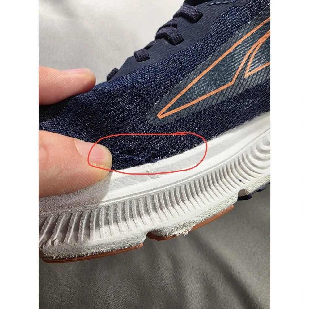 Altra Torin 6 Running Shoes Women 8 Navy Blue Orange Comfort Sneakers